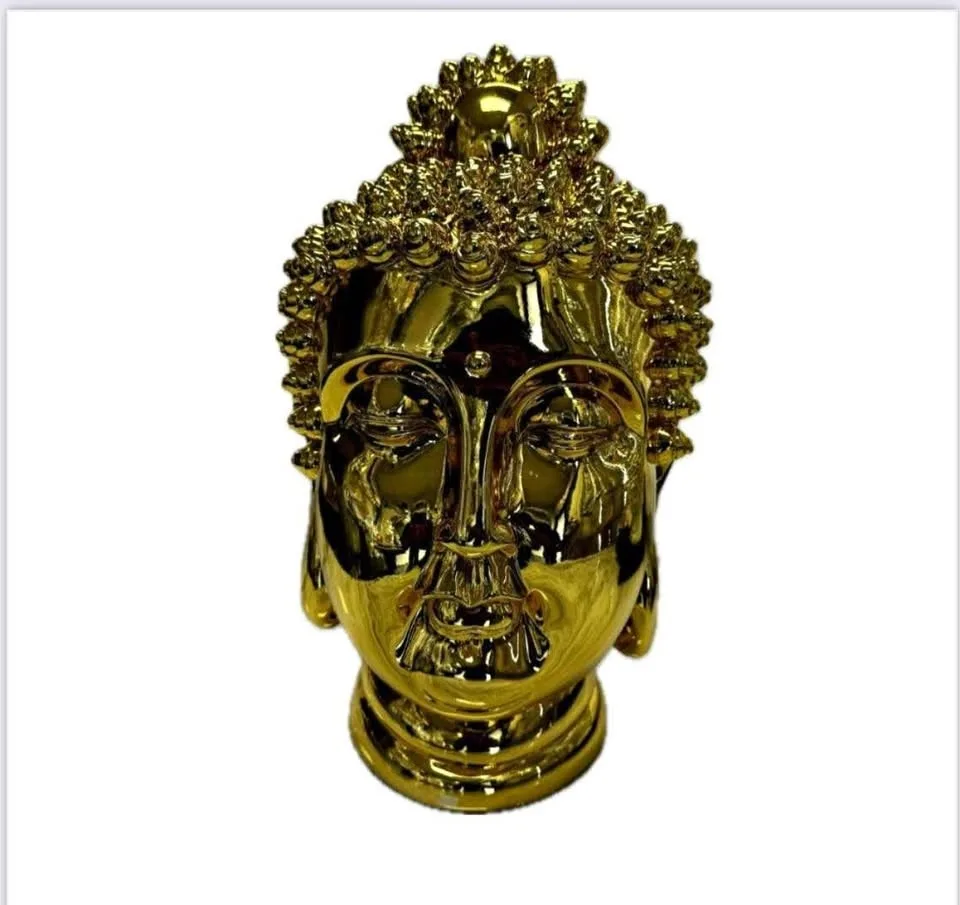 Golden Buddha Head