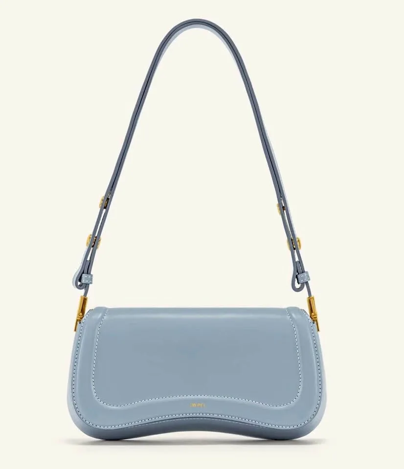 JW Pei blue shoulder/crossbody bag