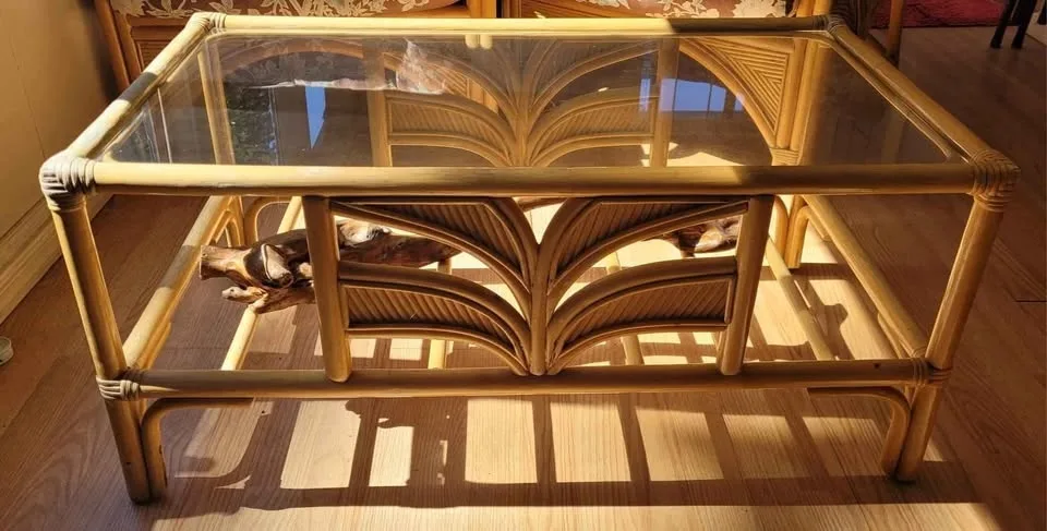 Vintage sun room dining set and sitting room image indicator(4)