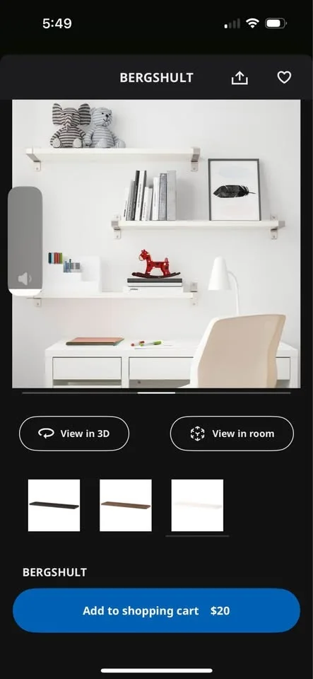 4 x ikea shelves various styles MUST GO image indicator(3)