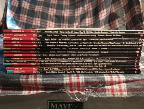 Vintage MacUser Magazines 1996 & 1997 Lot Of 14 image indicator(2)
