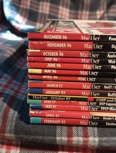 Vintage MacUser Magazines 1996 & 1997 Lot Of 14 image indicator(3)