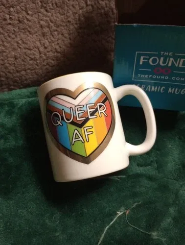 The Found Coffee Mug. Queer AF Edition...