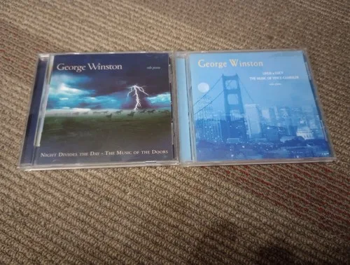 George Winston CD Collection. Night Divides The Day & Linus And