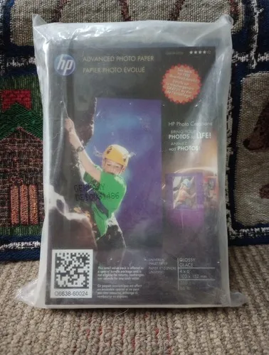 HP Advanced Photo Paper 4x6 100 Sheets NEW