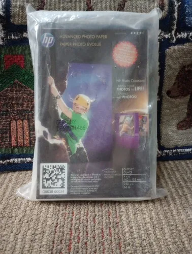 HP Advanced Photo Paper 4x6 100 Sheets NEW image indicator(5)