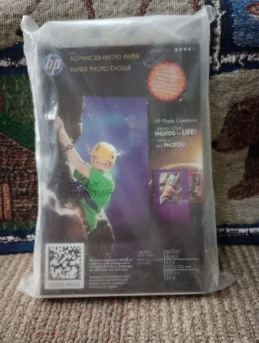 HP Advanced Photo Paper 4x6 100 Sheets NEW image indicator(7)