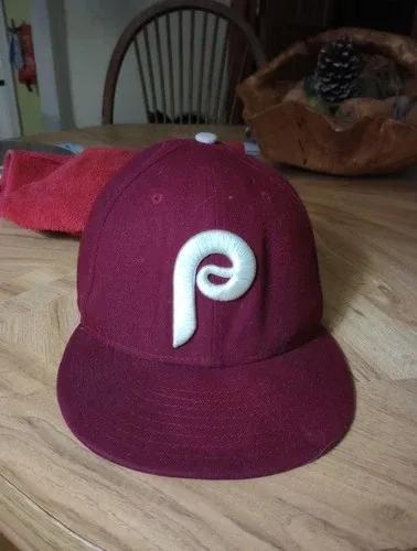 New Era Phillies Cooperstown Maroon Snap Back