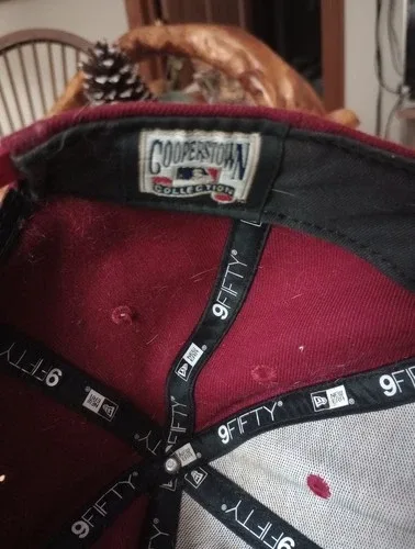 New Era Phillies Cooperstown Maroon Snap Back image indicator(9)