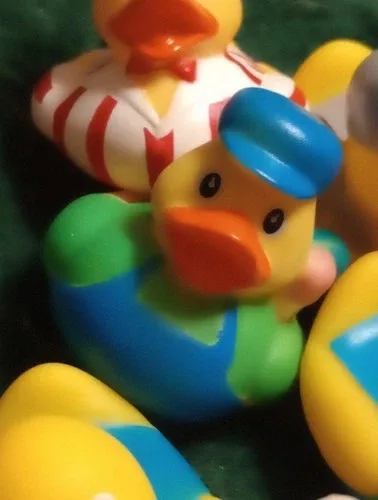 Mixed Lot Of 11 Rubber Ducks Duckies Various image indicator(8)