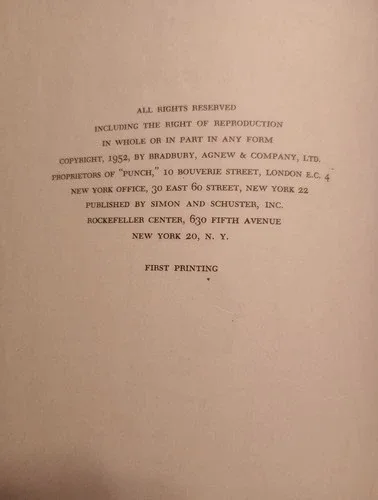 THE BEST CARTOONS FROM PUNCH, Hardback, FIRST EDITION image indicator(2)