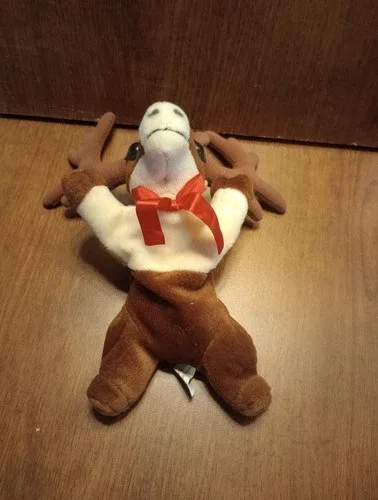 Vintage Plush Reindeer Souvenir From Santa Claus House North Pol image indicator(9)