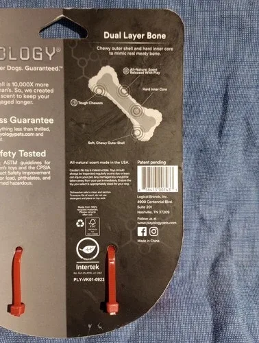 Dog Bone Playology Beef Scent Med 15-35 Lb image indicator(4)