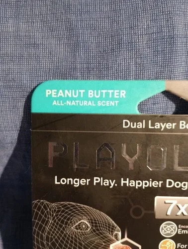 Dog Bone Playology Peanut Butter Scent Small Up To 15 lb image indicator(5)
