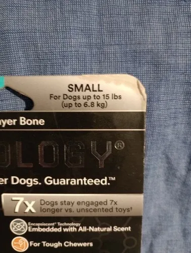 Dog Bone Playology Peanut Butter Scent Small Up To 15 lb image indicator(6)