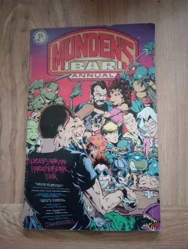MUNDENS BAR ANNUAL Ninja Turtle Comic 1991