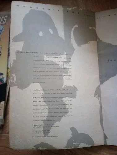 MUNDENS BAR ANNUAL Ninja Turtle Comic 1991 image indicator(3)