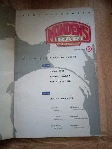 MUNDENS BAR ANNUAL Ninja Turtle Comic 1991 image indicator(4)