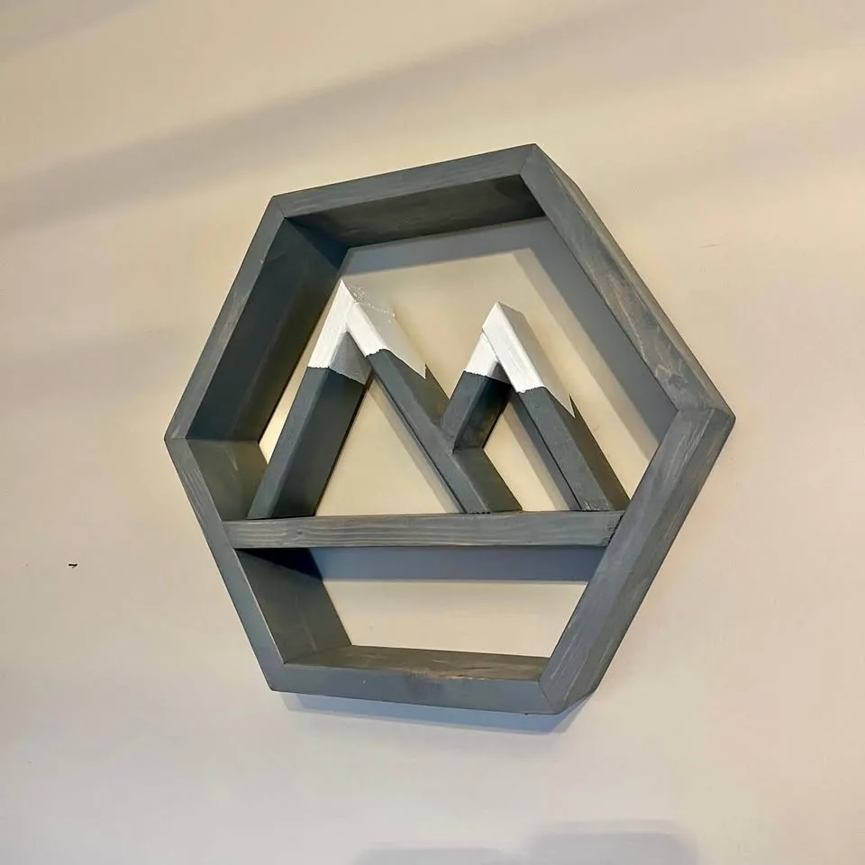 Wooden Mountain Hexagon