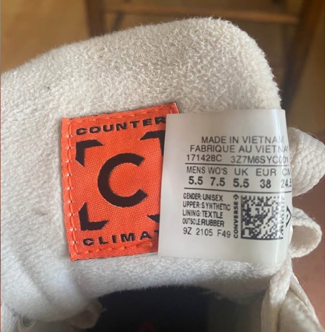 Women's Size 7.5 Converse High Top Chuck's - photo 4