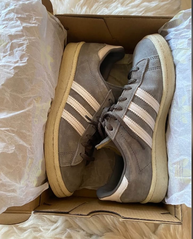Adidas Grey Campus Unisex Casual Sneaker