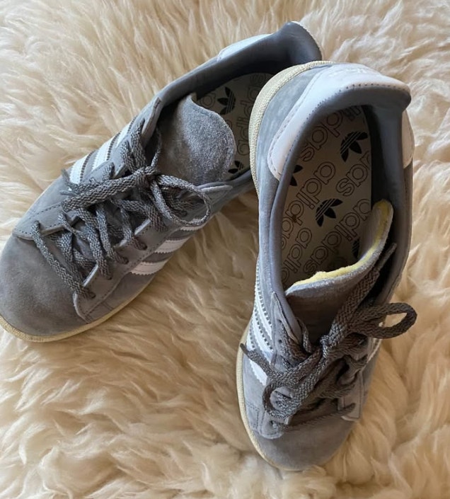 Adidas Grey Campus Unisex Casual Sneaker - photo 3