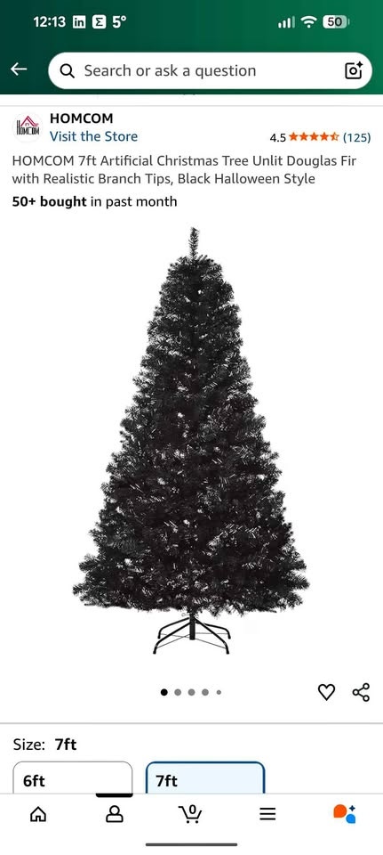Selling 7ft Christmas tree