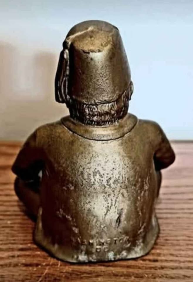 Antique Shriner Masonic Freemason Statue - photo 5