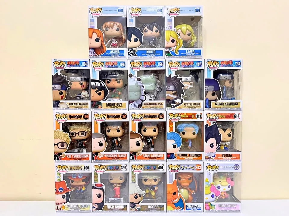 Anime And Cartoon Funko Pops - Read Description First