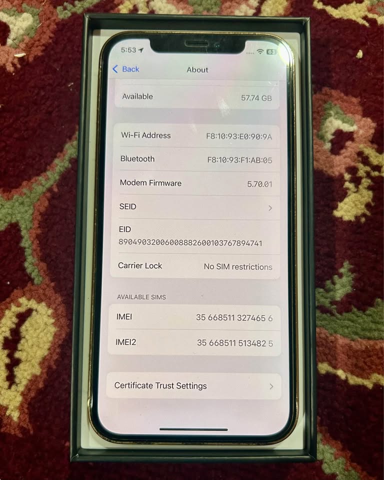 📱 iPhone 12 Pro – Gold | 256GB | Unlocked + Premium - photo 3