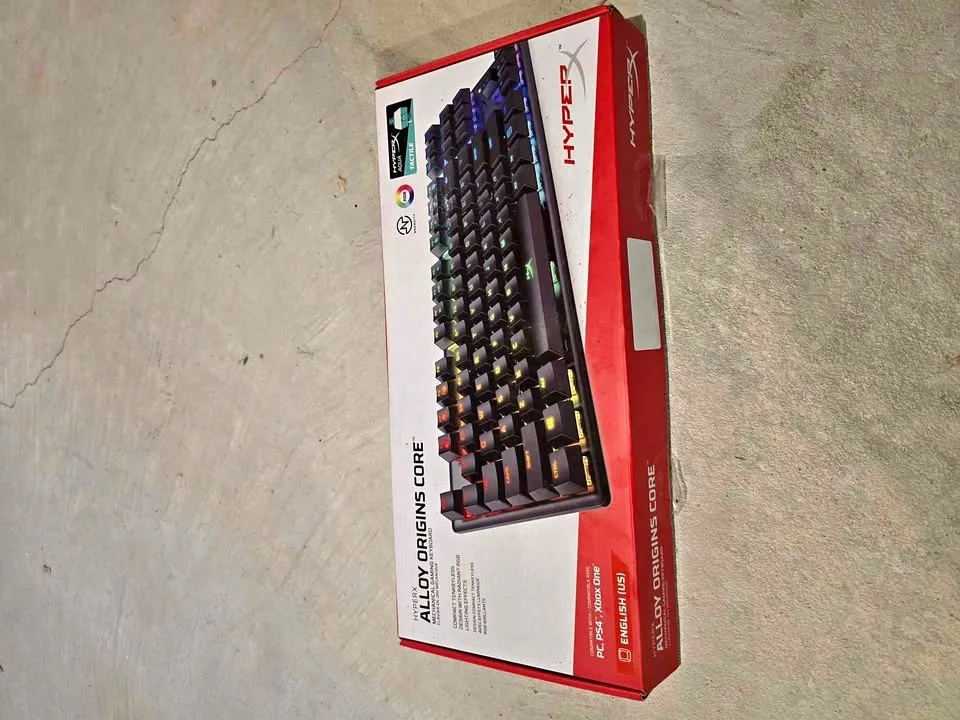 HyperX Alloy Origins Core mechanical gaming keyboard