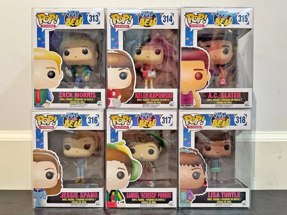 Saved By The Bell Funko Pop Set