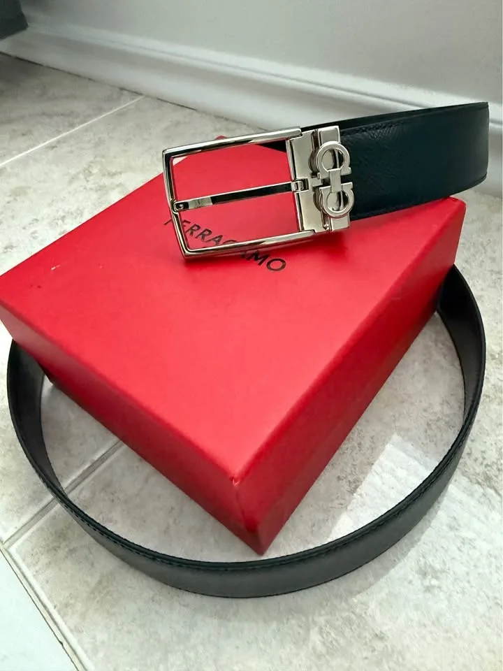 Ferragamo Gancini Adjustable Belt size 95