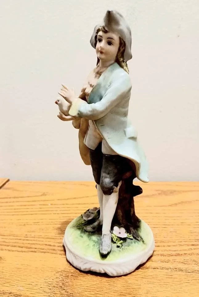 Hand Painted Porcelain Lefton China Elaine & Norman image indicator(4)