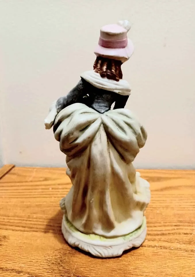 Hand Painted Porcelain Lefton China Elaine & Norman image indicator(8)