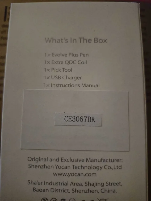 Yocan Evolve Plus NEW IN box image indicator(6)