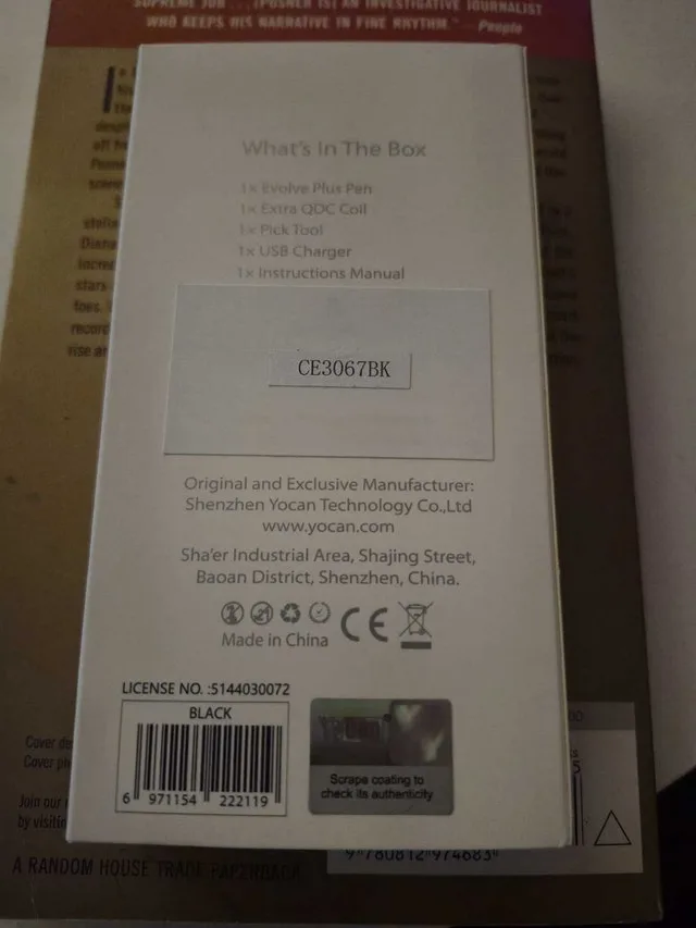 Yocan Evolve Plus NEW IN box image indicator(7)