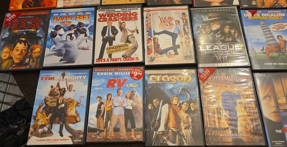 Dvd movies $4 each or 3 for $10 image indicator(6)