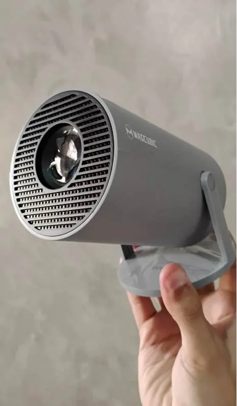 HY300 Pro Mini Projector 4K1080P WIFI6 5G Bluetooth Android image indicator(2)