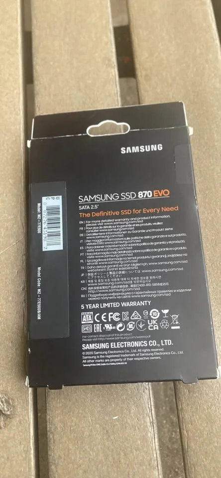 SAMSUNG 870 EVO 2.5 pulgadas SATA III SSD interno image indicator(3)