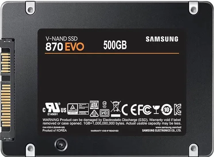 SAMSUNG 870 EVO 2.5 pulgadas SATA III SSD interno image indicator(5)