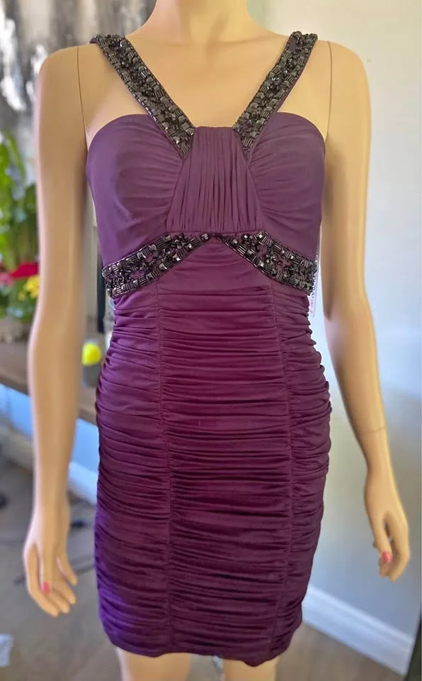 NEW w/ TAGS: Decode 1.8 Plum Dress Size 2 (106)