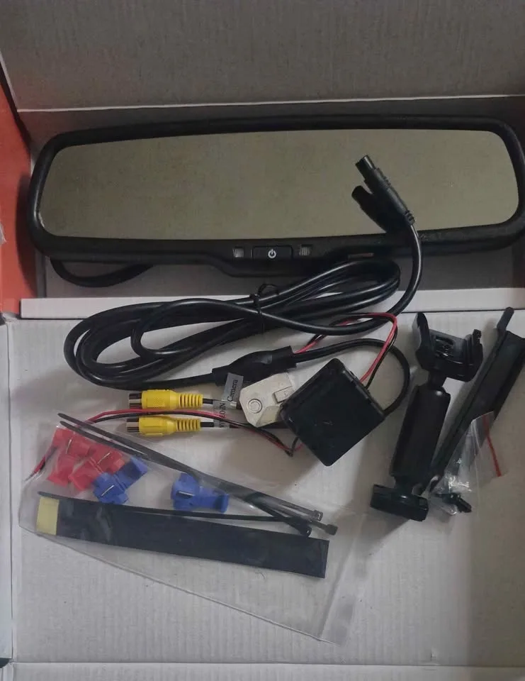 EWAY 4.3" LCD Rearview Mirror Screen image indicator(7)