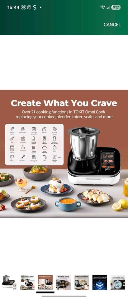 TOKIT Omni Cook C2 Chef Robot - photo 3