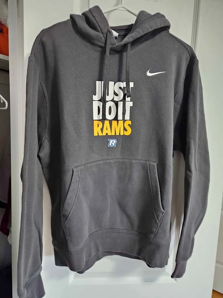 Nike “Just Do It Rams” Hoodie – Size Large