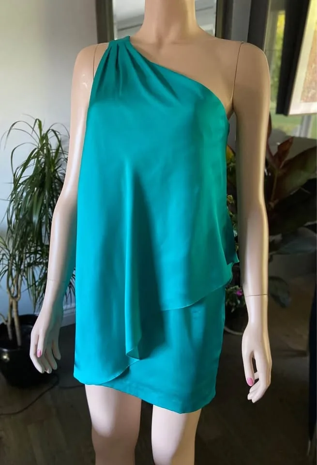 Aqua Turquoise Green Dress Size 2 image indicator(3)