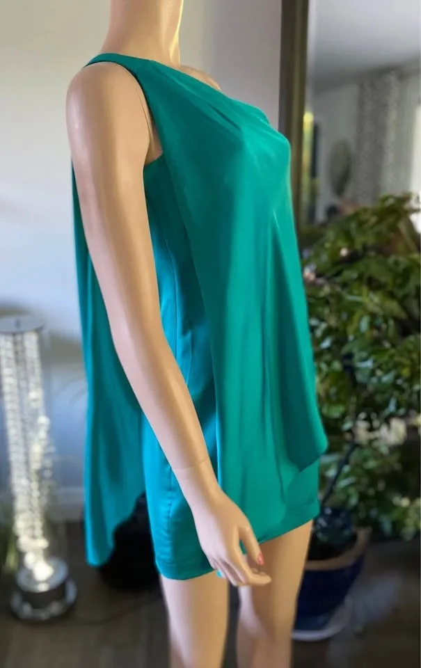 Aqua Turquoise Green Dress Size 2 image indicator(4)