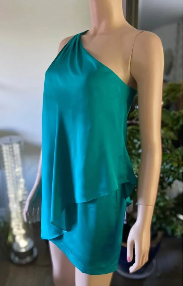 Aqua Turquoise Green Dress Size 2 image indicator(7)