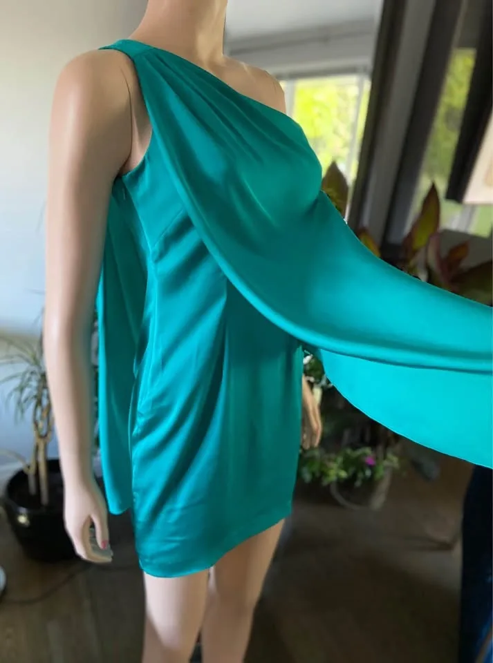 Aqua Turquoise Green Dress Size 2 image indicator(9)