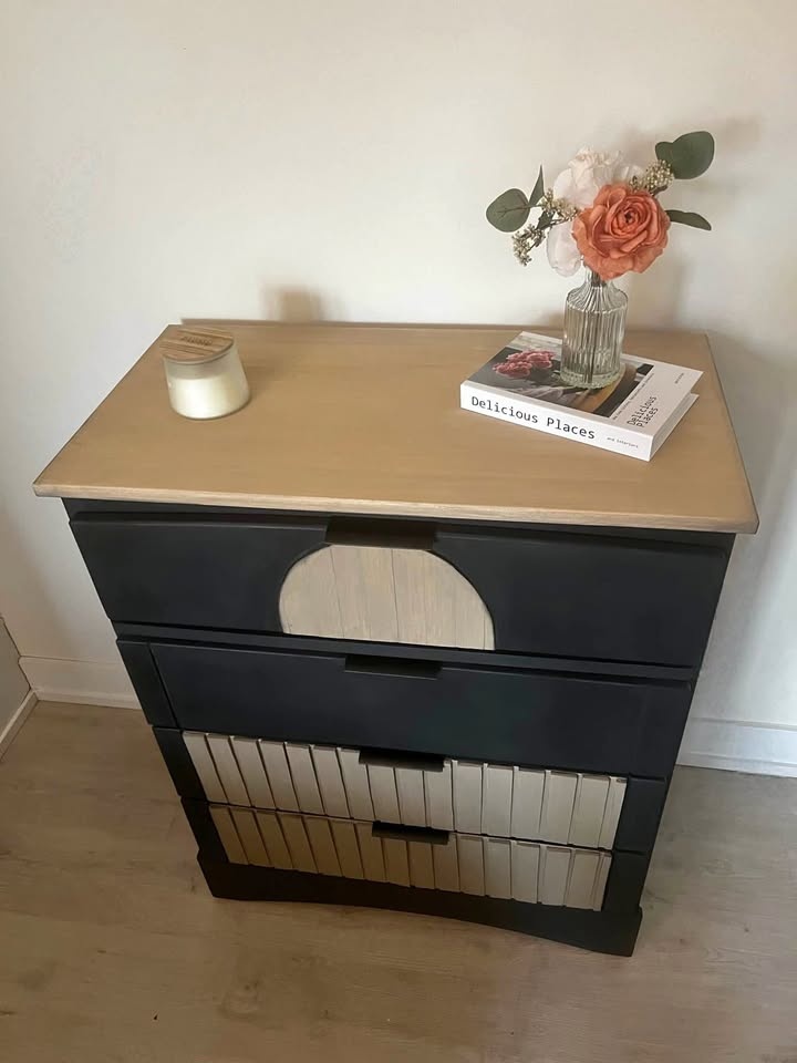 Refurbished Modern Rustic Dresser – Stylish & One-of-a-Kind